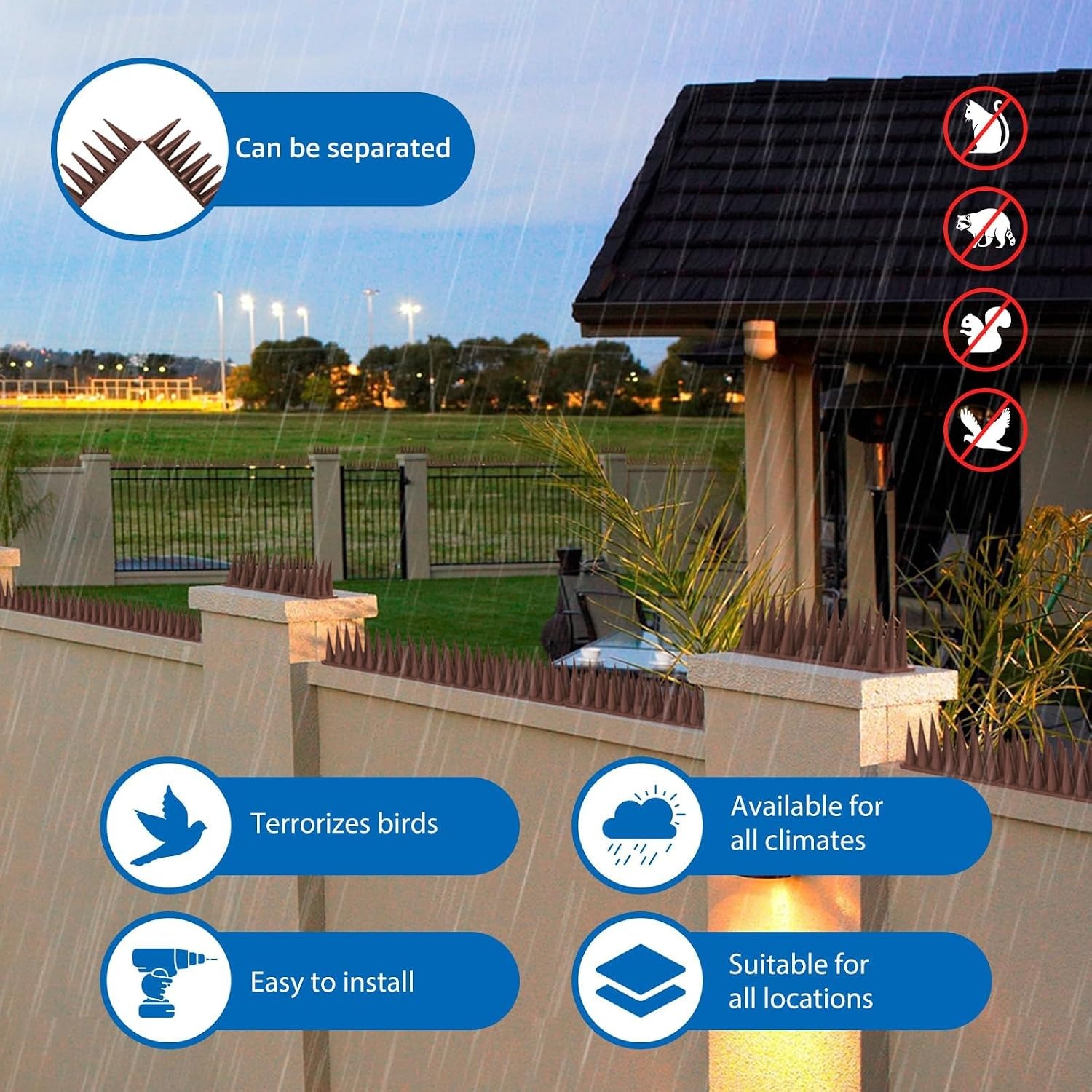Animal Deterrent Spikes 20 Pack: image 4