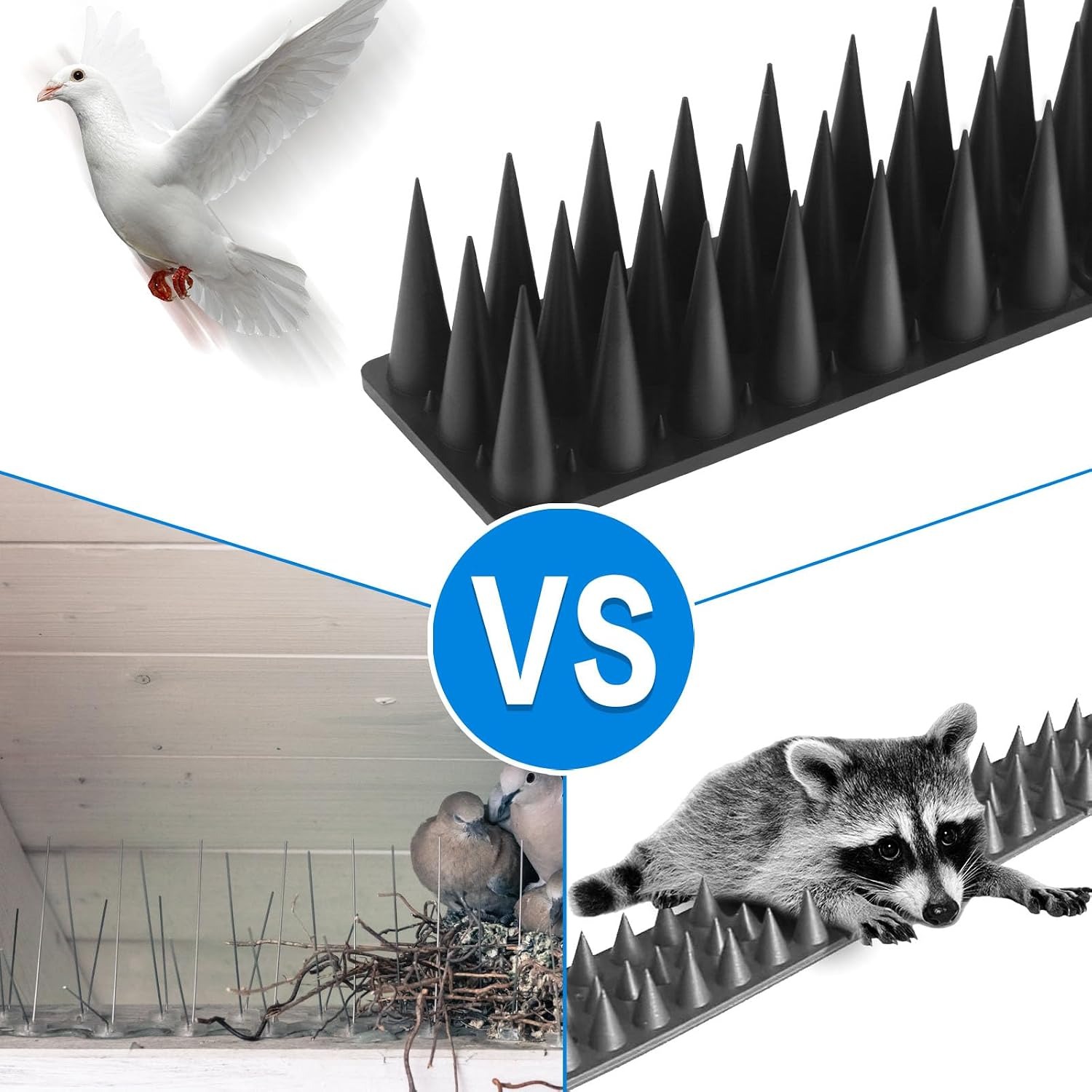 Animal Deterrent Spikes 40 Pack: image 4