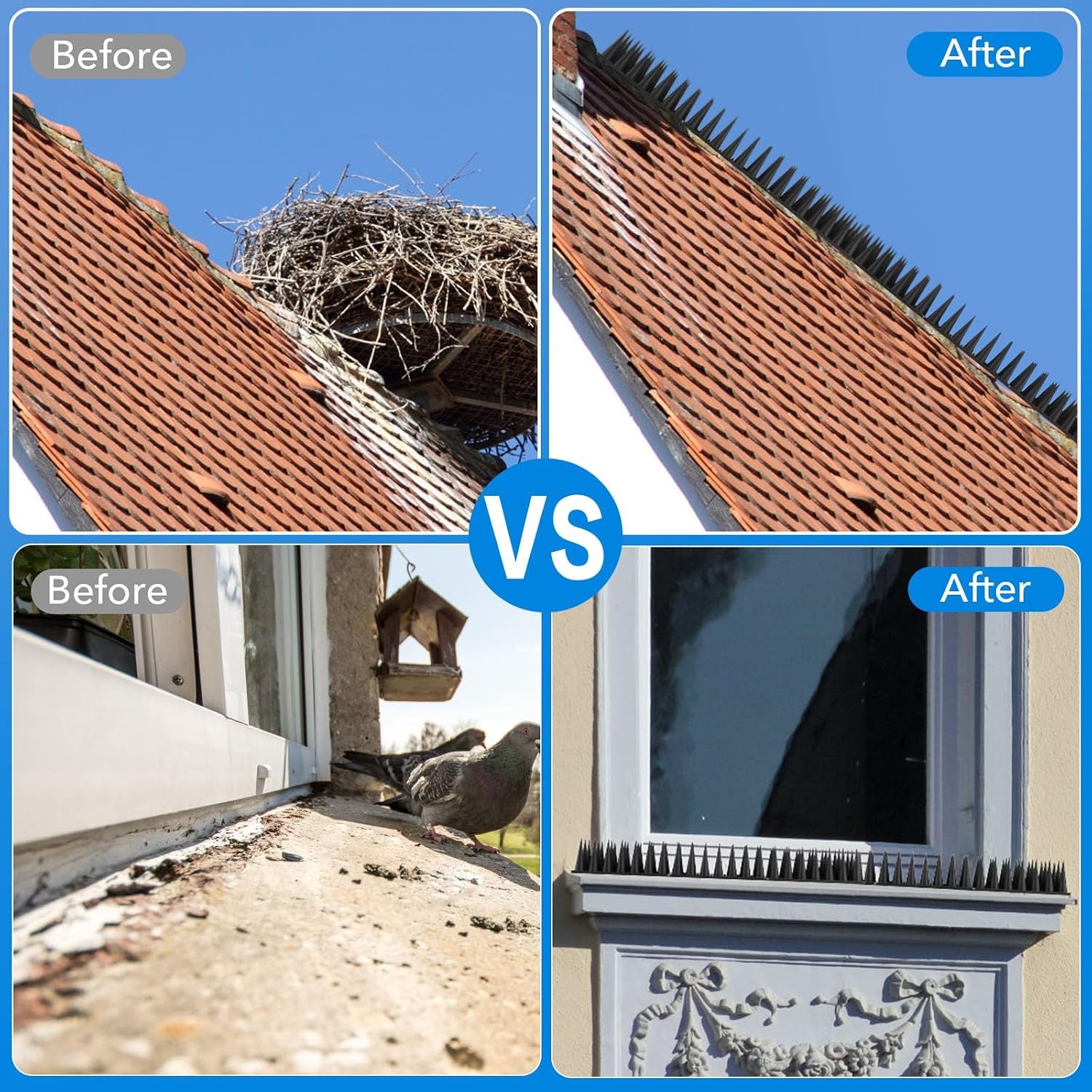 Animal Deterrent Spikes 40 Pack: image 5