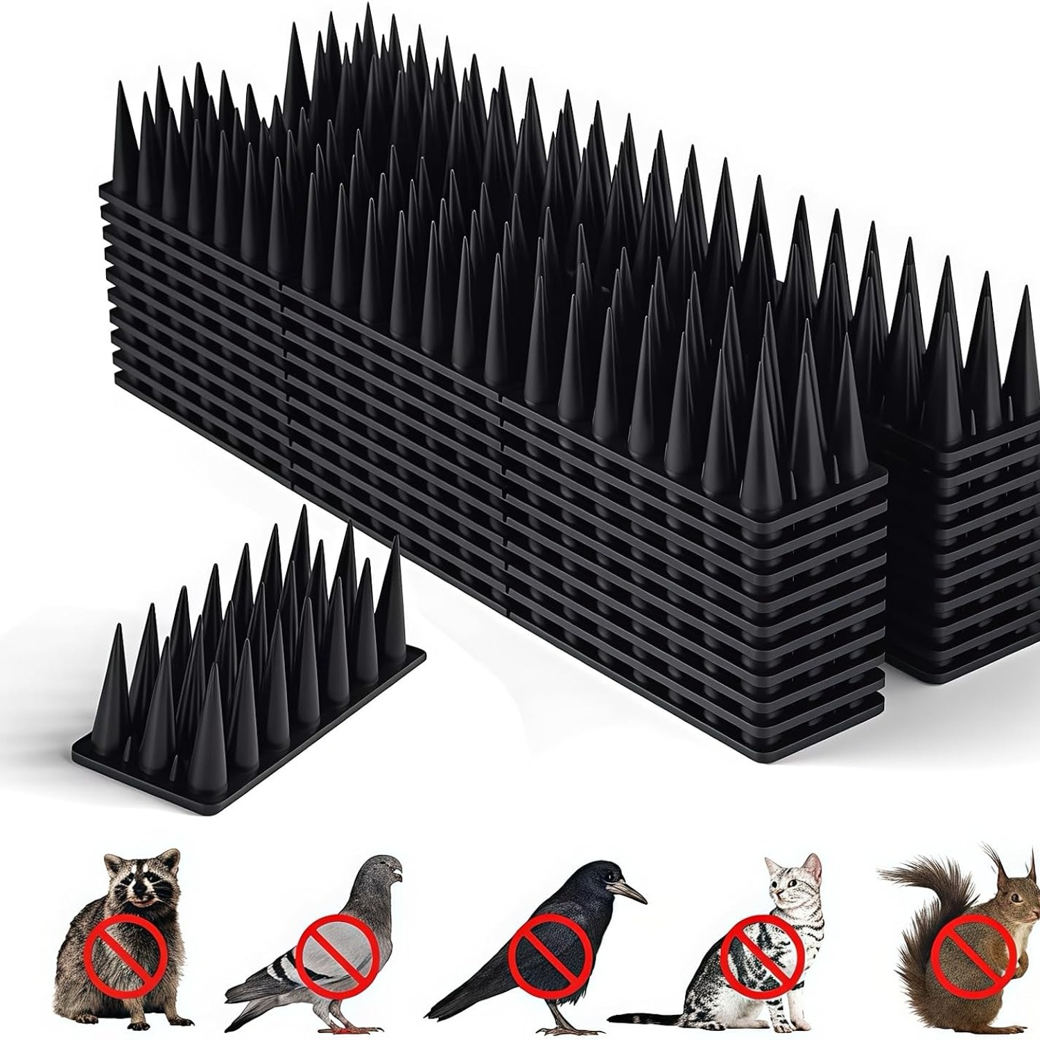 Animal Deterrent Spikes 40 Pack