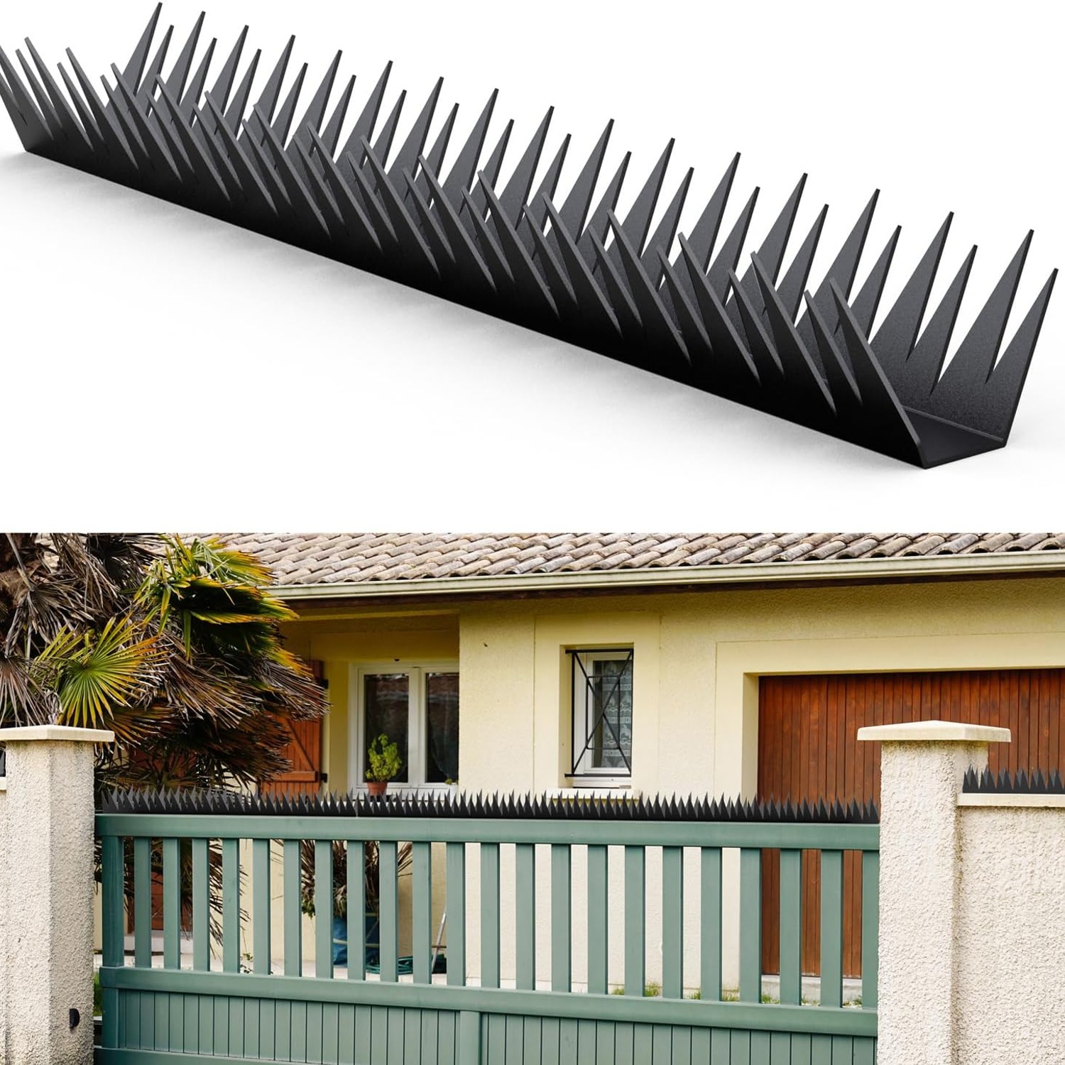 Metal Anti-Climb Fence Spikes (6 Pack)