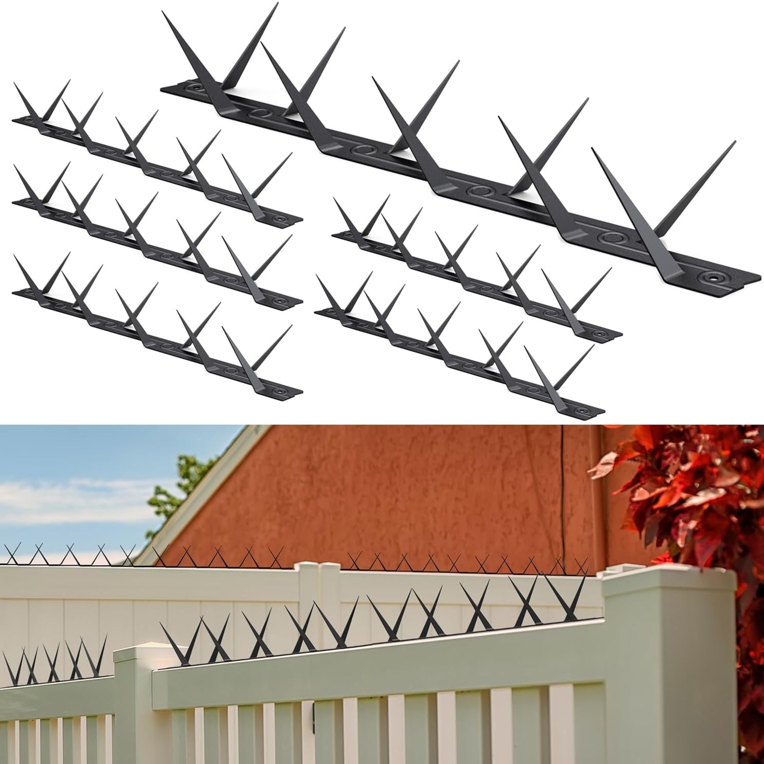 Metal Anti-Climb Fence Spikes (6 Pack): image 10