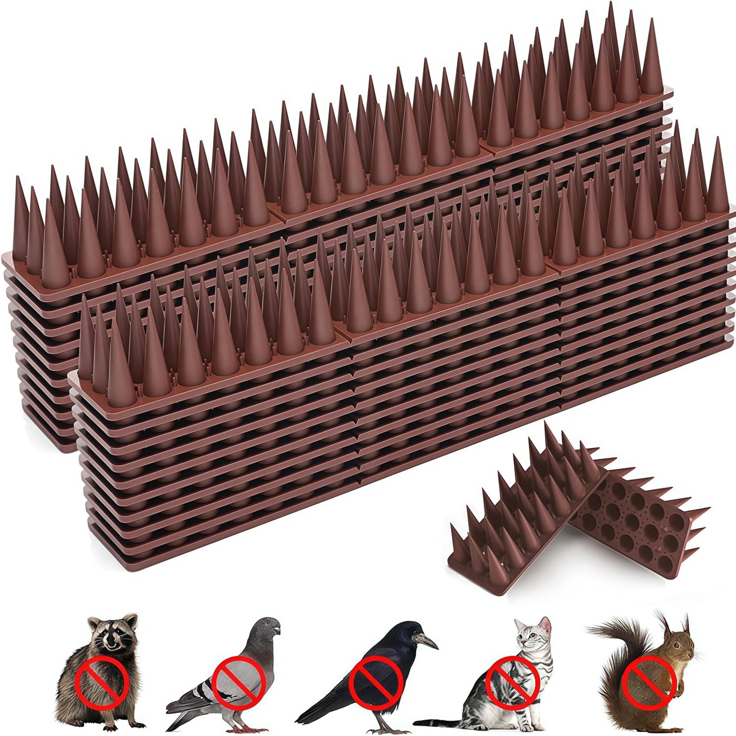 Raccoon and Cat Deterrent Spikes 20 Pack: image 7