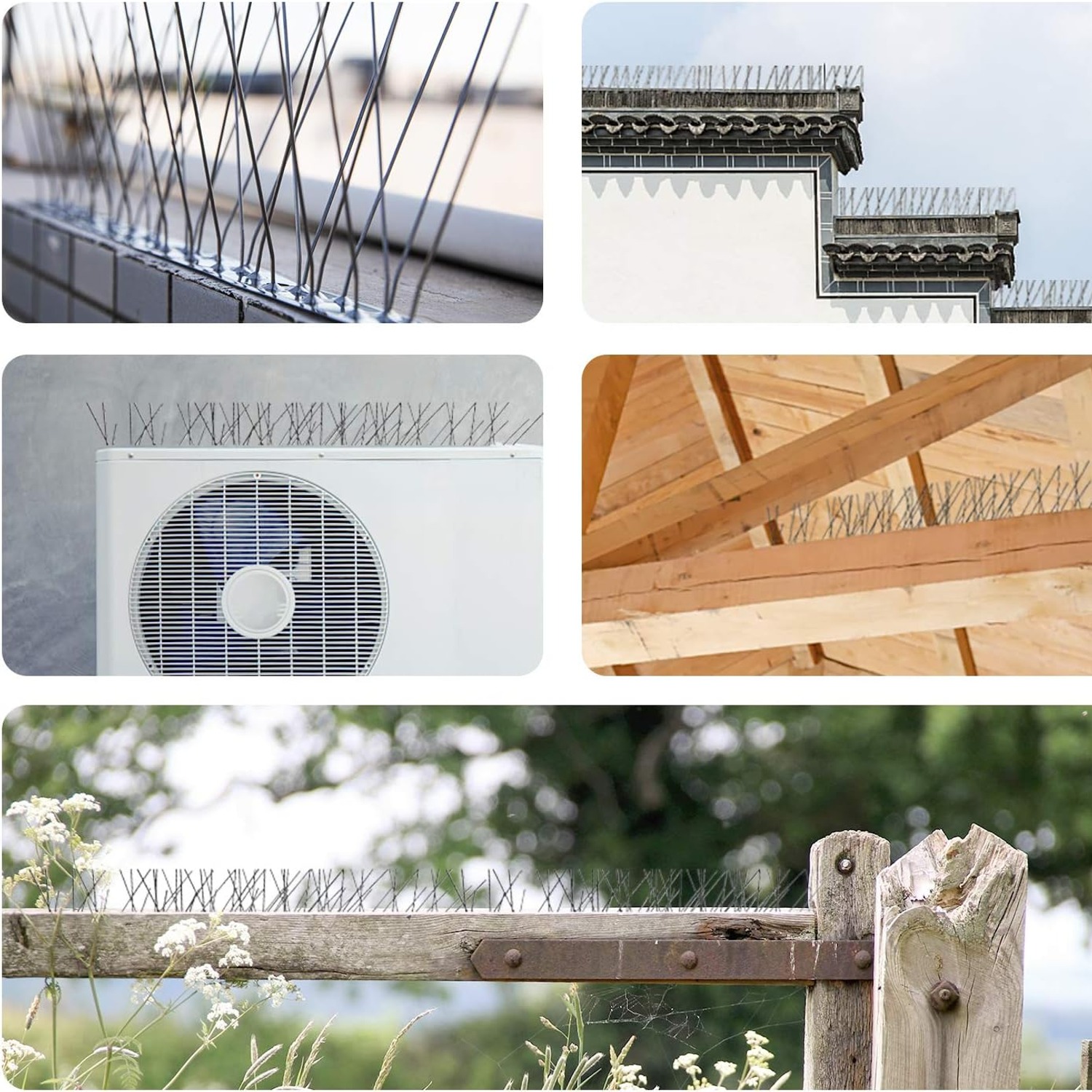 Stainless Steel Bird Spikes 10 ft Kit: image 8
