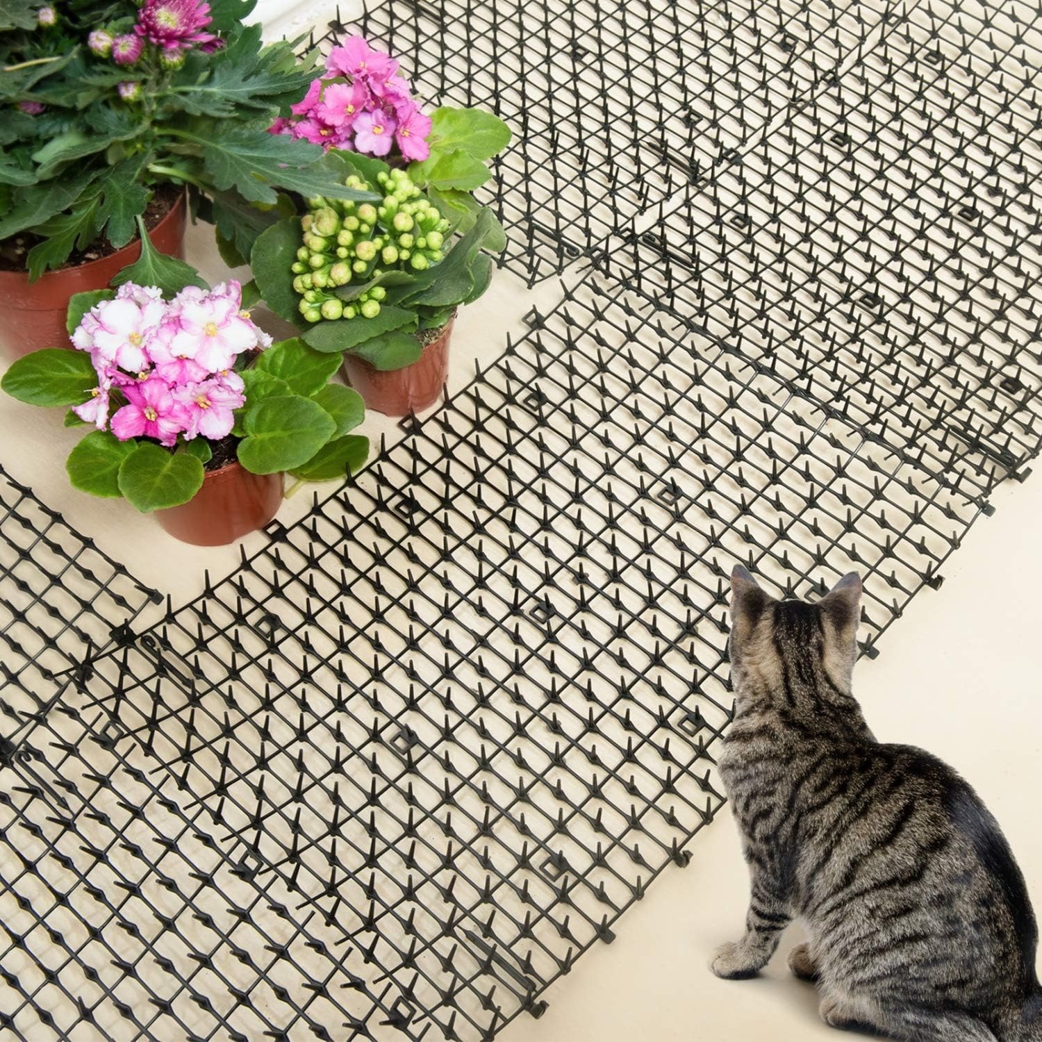 Cat Scat Mat 10 Pack with Flexible Plastic Spikes: image 3