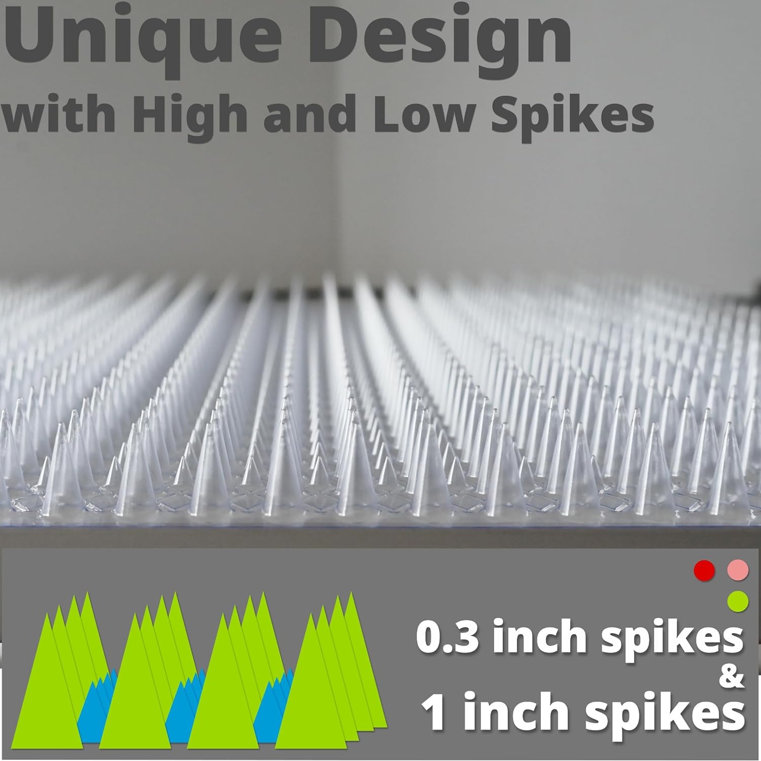 Interlocking Scat Mats 12 Pack Pet Deterrent Set: image 4