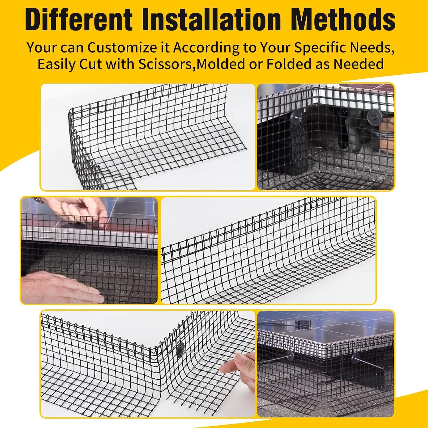 Solar Panel Bird Guard Mesh 8 in x 100 ft